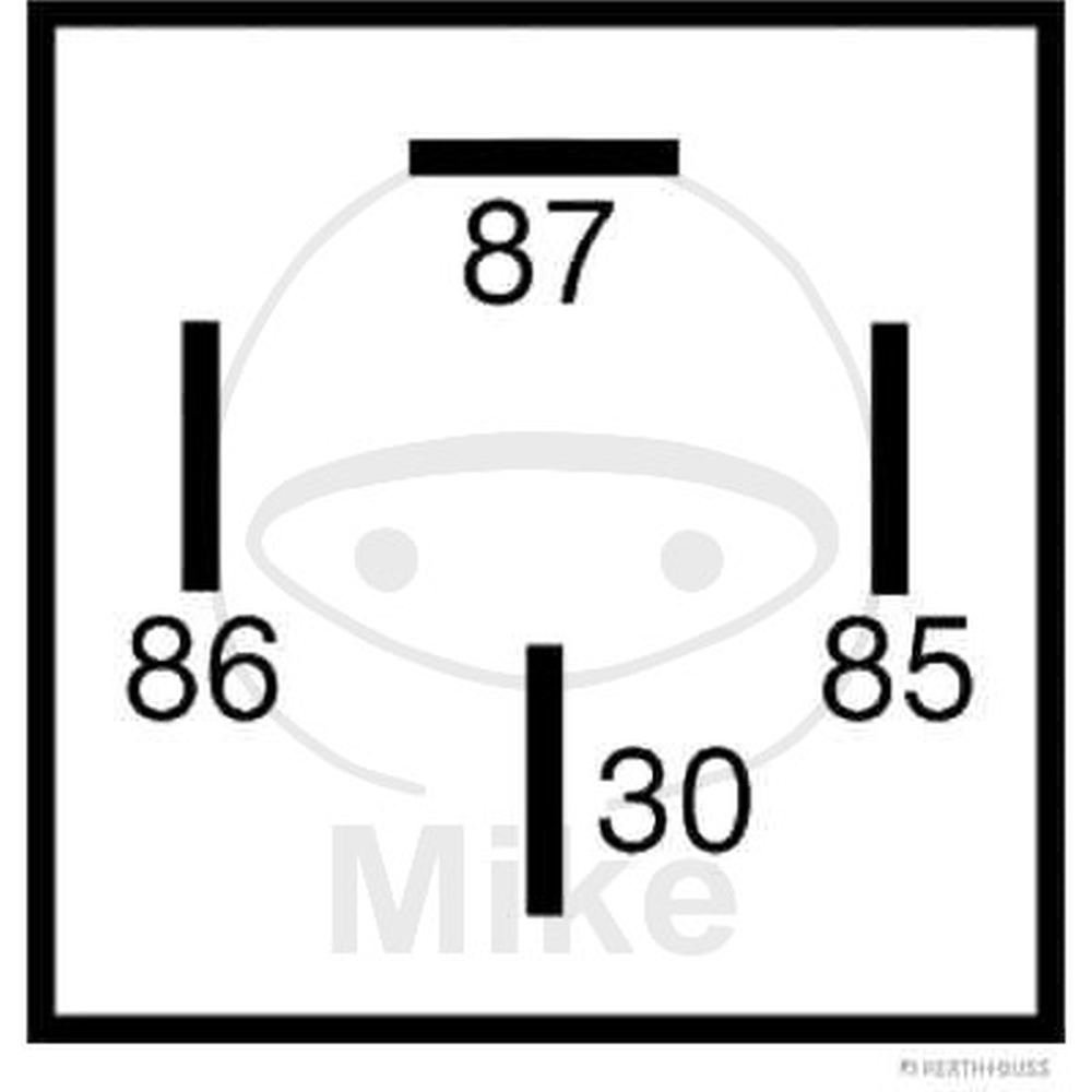 Jakoparts 75613187 Relais, Arbeitsstrom von Hella