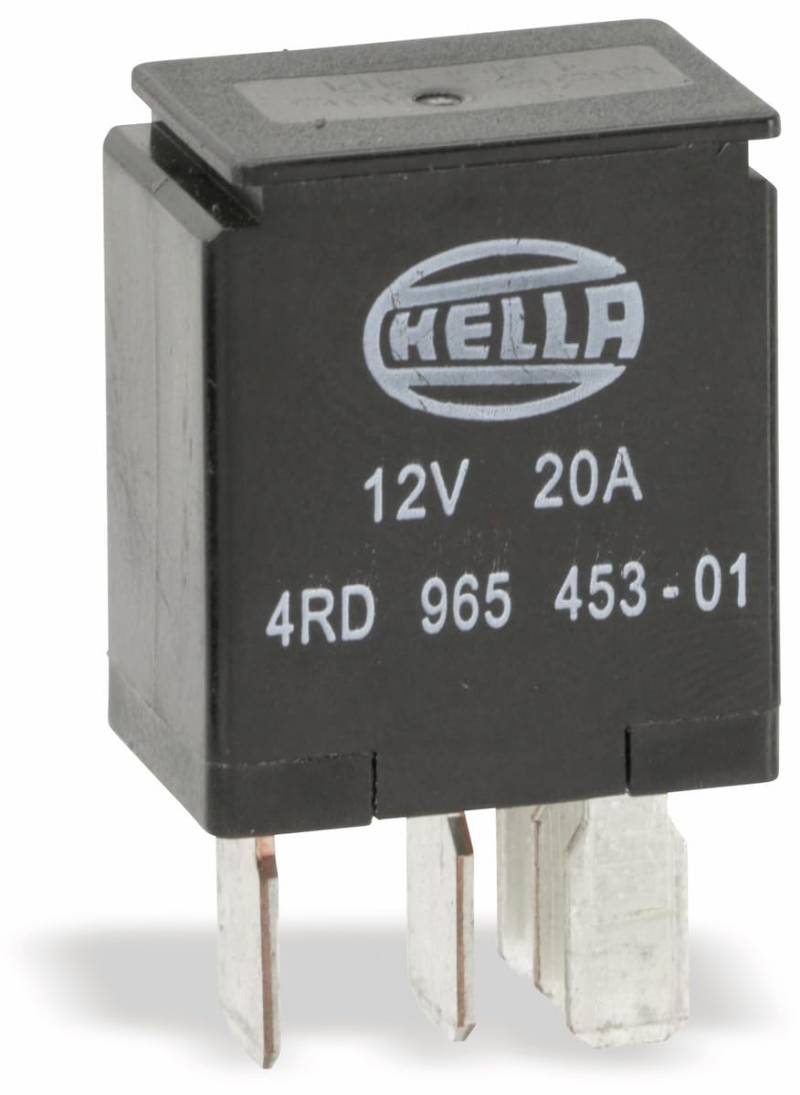 KFZ-Relais HELLA 4RD965453-01, 12 V-, 20 A von Hella