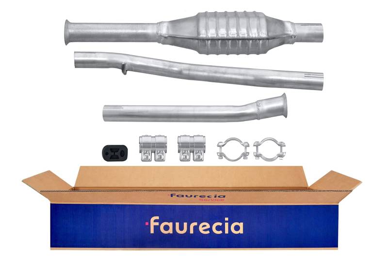 HELLA 8LE 366 051-011 Katalysator - Easy2Fit® Kit - Euro 3 - dreiteilig - Set mit Anbauteilen - für u.a. PEUGEOT PARTNER von Hella