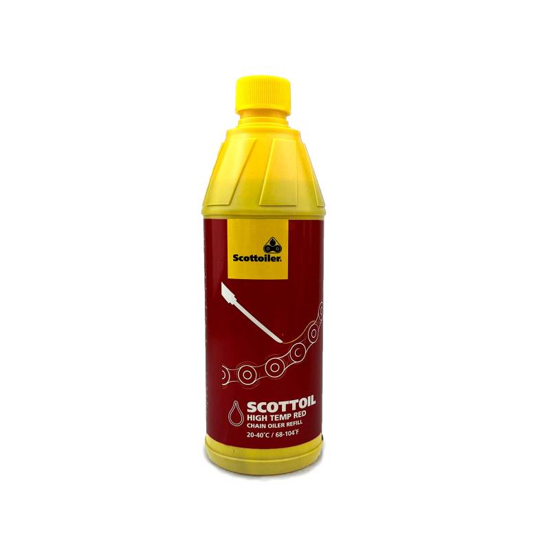 Scottoiler - Scottoil Kettenöl für Motorrad, 500ml Hochtemperatur Rot…… von Scottoiler