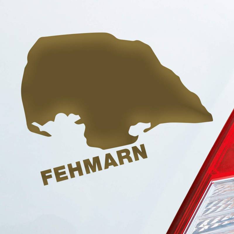 Hellweg Druckerei Fehmarn Insel Deutschland Urlaub Spaß Auto Aufkleber Sticker Heckscheibenaufkleber von Hellweg Druckerei