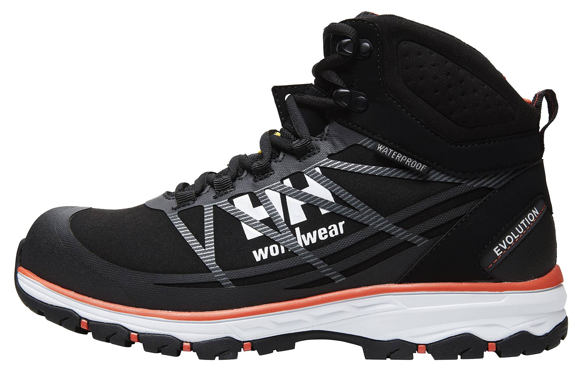 Helly Hansen Workwear CHELSEA EVOLUTION MID Color: 992 BLACK/ORANGE Talla: 37 von Helly Hansen