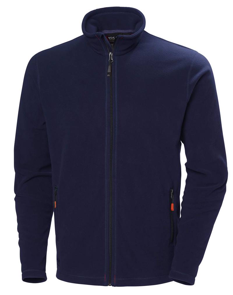 Helly Hansen Workwear OXFORD LIGHT FLEECE JACKET Color: 590 NAVY Talla: M von Helly Hansen