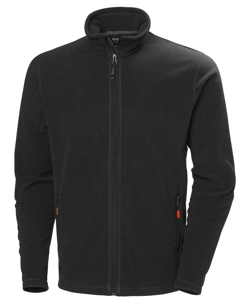 Helly Hansen OXFORD LIGHT FLEECE JACKET Color: 990 BLACK Talla: L von Helly Hansen