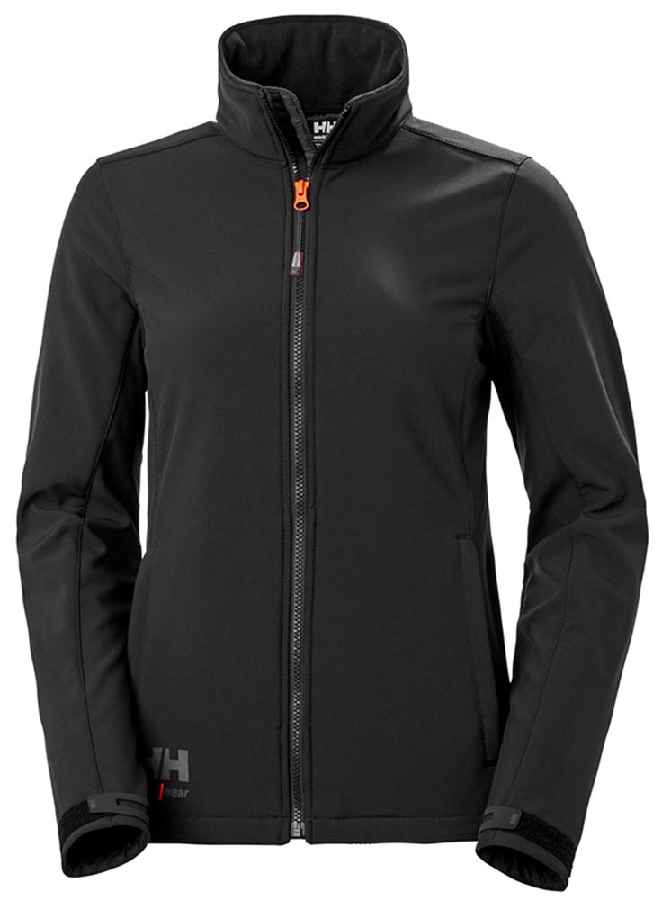 Helly Hansen Workwear W LUNA SOFTSHELL JACKET Color: 990 BLACK Talla: L von Helly Hansen