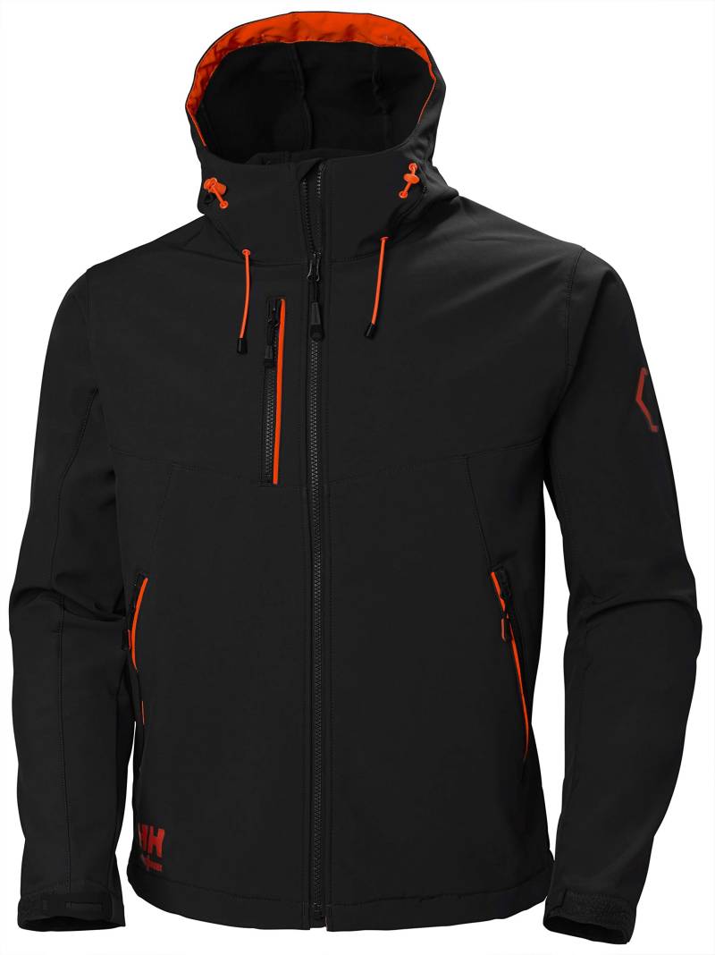 Helly-Hansen CHELSEA EVO HOODED SOFTSHELL Color: 990 BLACK Talla: S von Helly Hansen