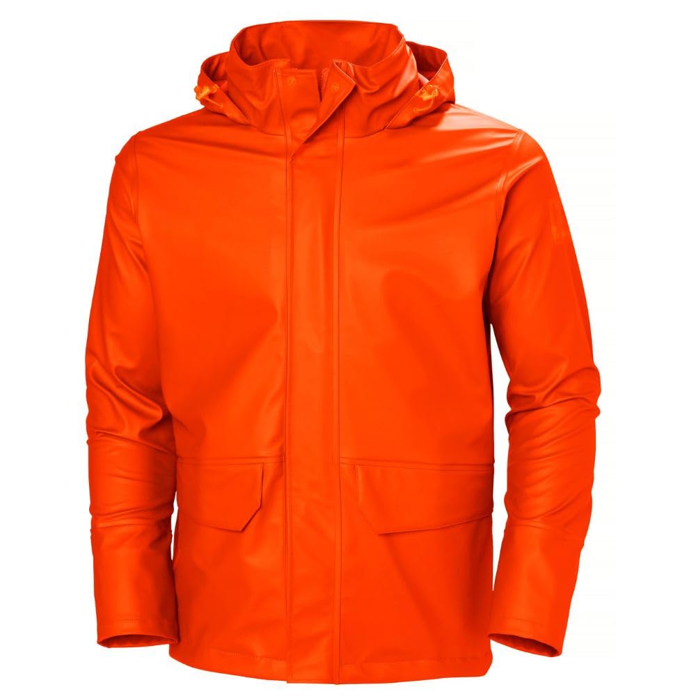 GALE RAIN JACKET Color: 290 DARK ORANGE Talla: XS von Helly Hansen