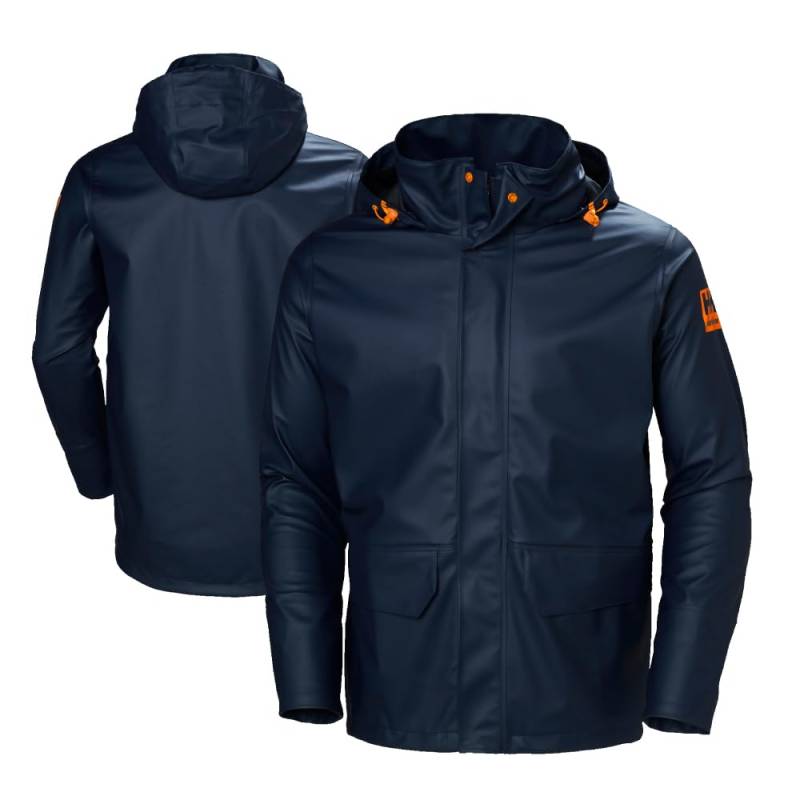 GALE RAIN JACKET Color: 590 NAVY Talla: M von Helly Hansen