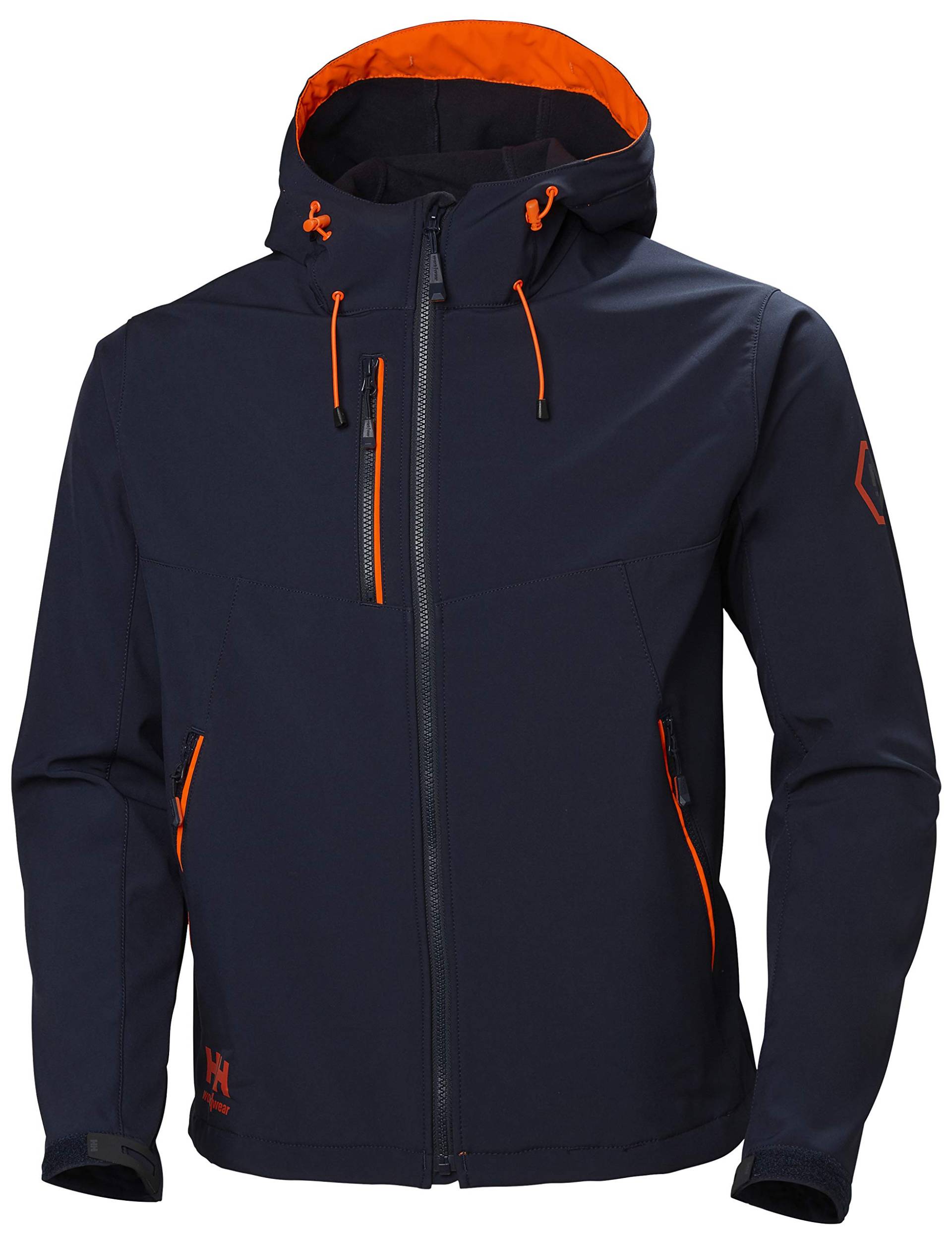 Helly-Hansen CHELSEA EVO HOODED SOFTSHELL Color: 590 NAVY Talla: M von Helly Hansen