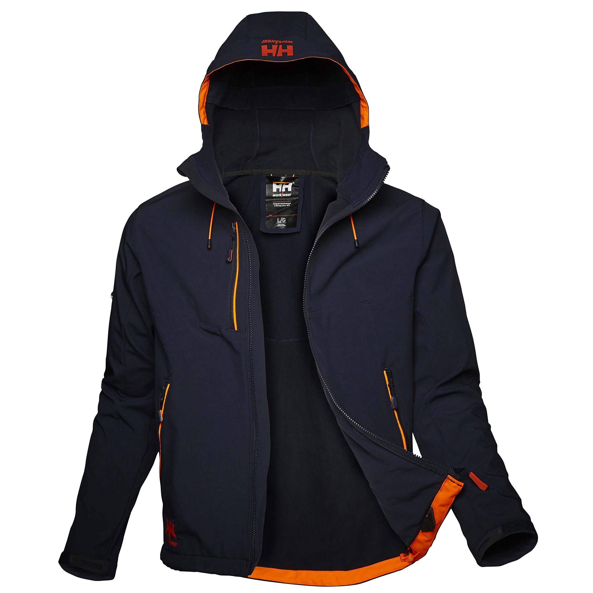 Helly-Hansen CHELSEA EVO HOODED SOFTSHELL Color: 590 NAVY Talla: S von Helly Hansen