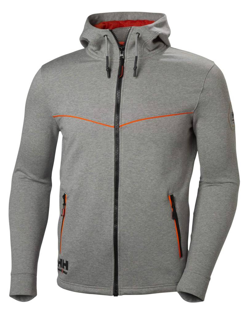 Helly Hansen Chelsea Evolution Hood Color: 930 Grey Melange Talla: S von Helly Hansen