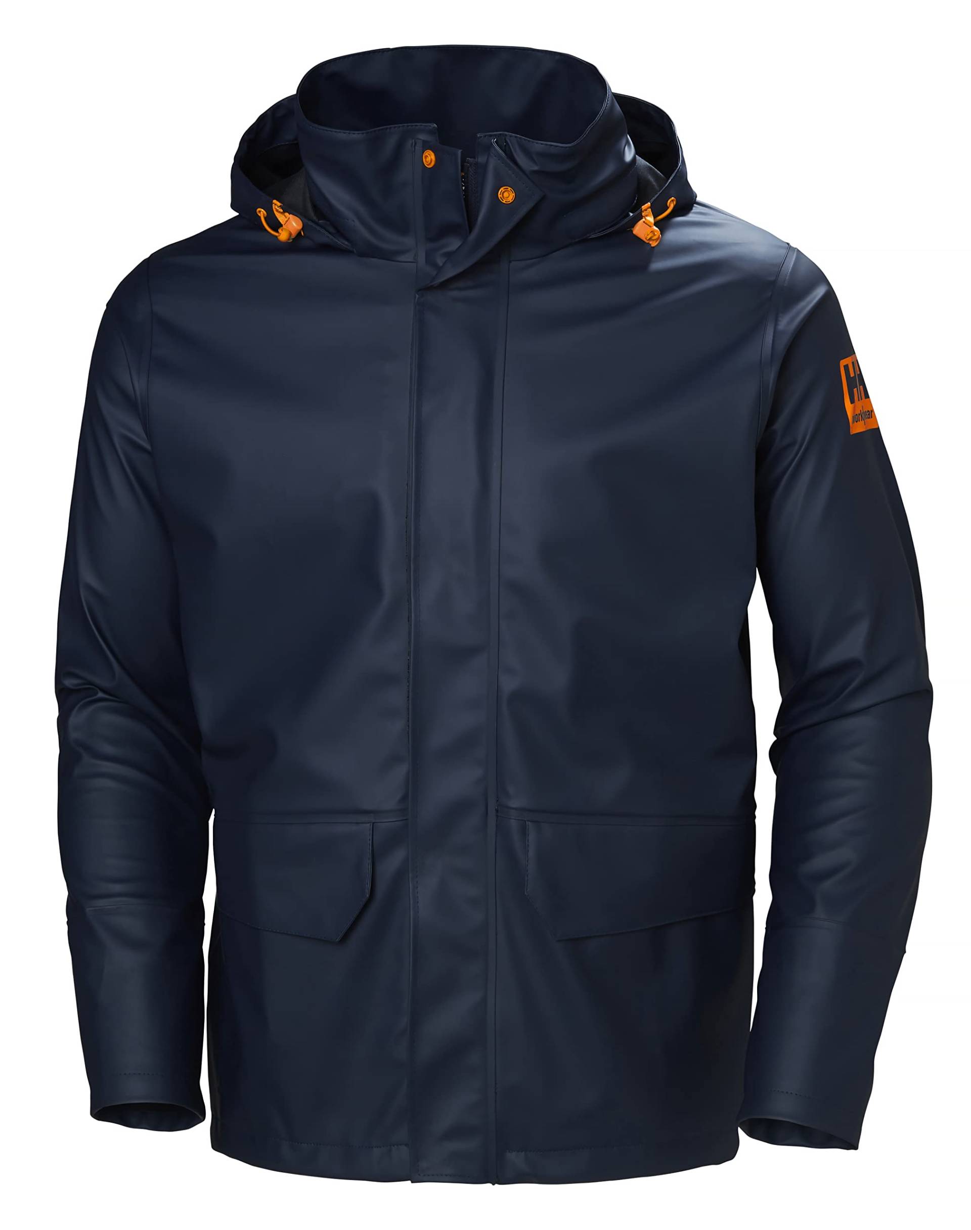 Helly Hansen Workwear GALE RAIN JACKET Color: 590 NAVY Talla: L von Helly Hansen