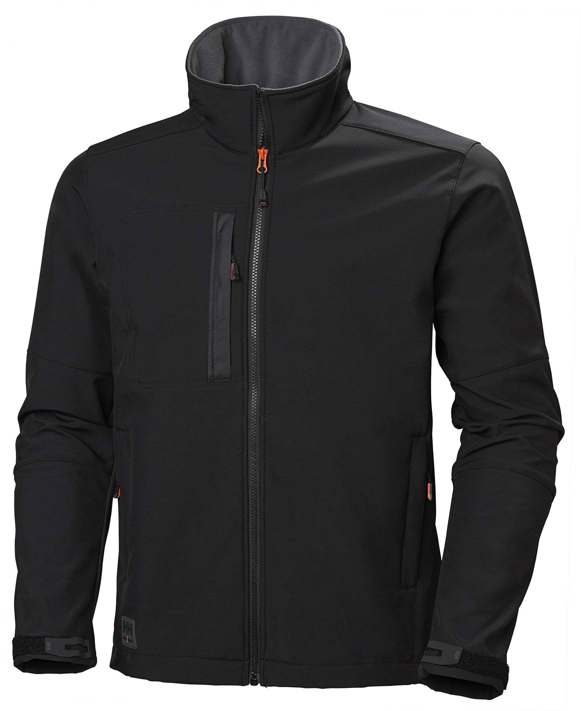 KENSINGTON SOFTSHELL JACKET Color: 990 BLACK Talla: L von Helly Hansen