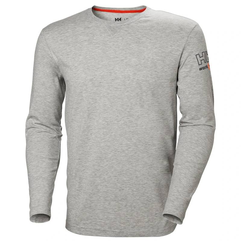 Helly Hansen Workwear KENSINGTON LONGSLEEVE Color: 930 GREY MELANGE Talla: L von Helly Hansen