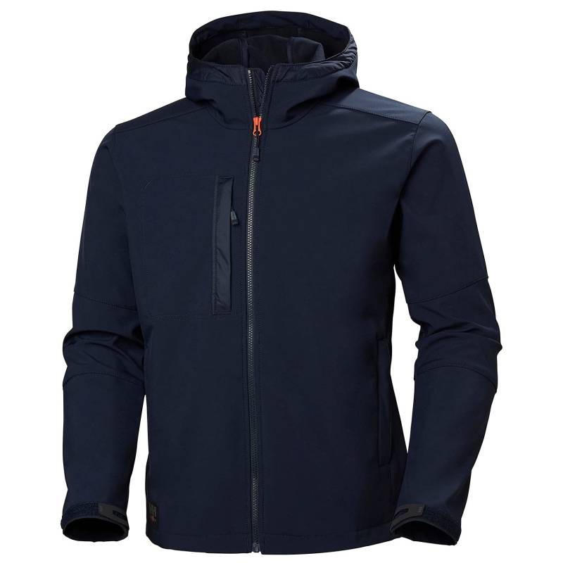 KENSINGTON HOODED SOFTSHELL Color: 590 NAVY Talla: XL von Helly Hansen