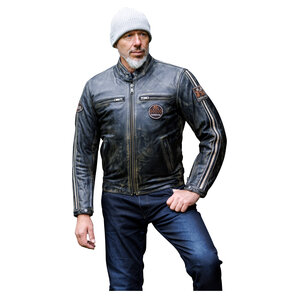 Helstons ACE 10 Ans Lederjacke Braun von Helstons