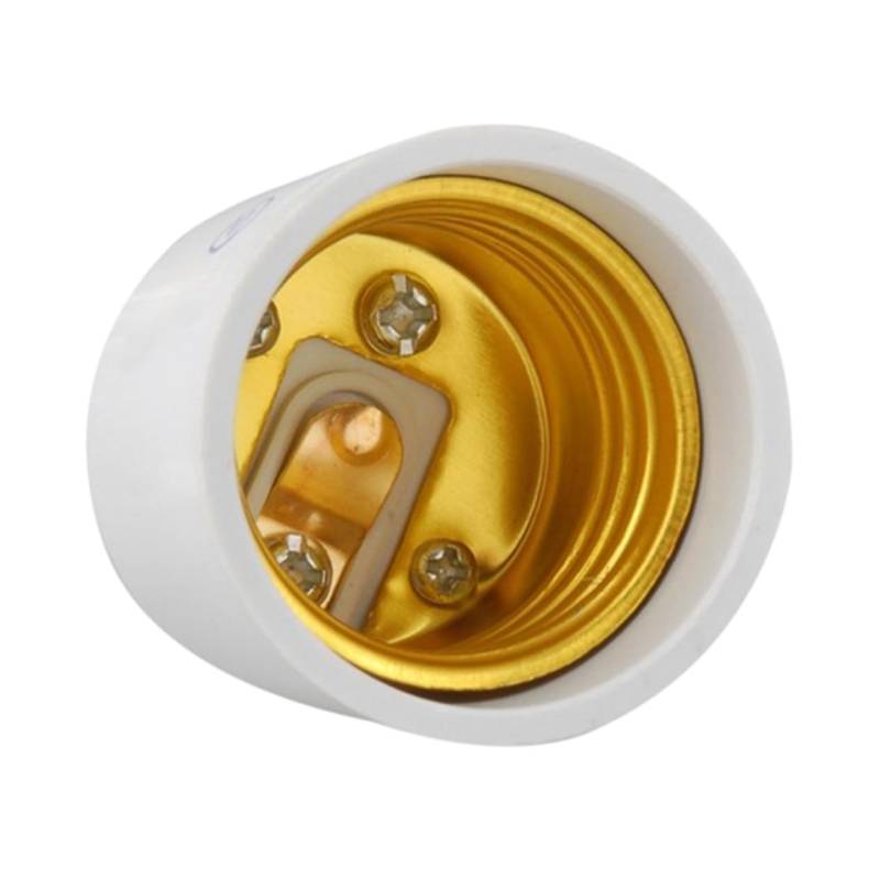 Hemobllo 2er Set GU10 Zu E27/E26 Adapter 2 Pin Bajonettfassung Zu Mittelsockel Lampenfassung Konverter Für LED Glühbirnen Und Halogenlampen Ideal Für Lampenumbau von Hemobllo