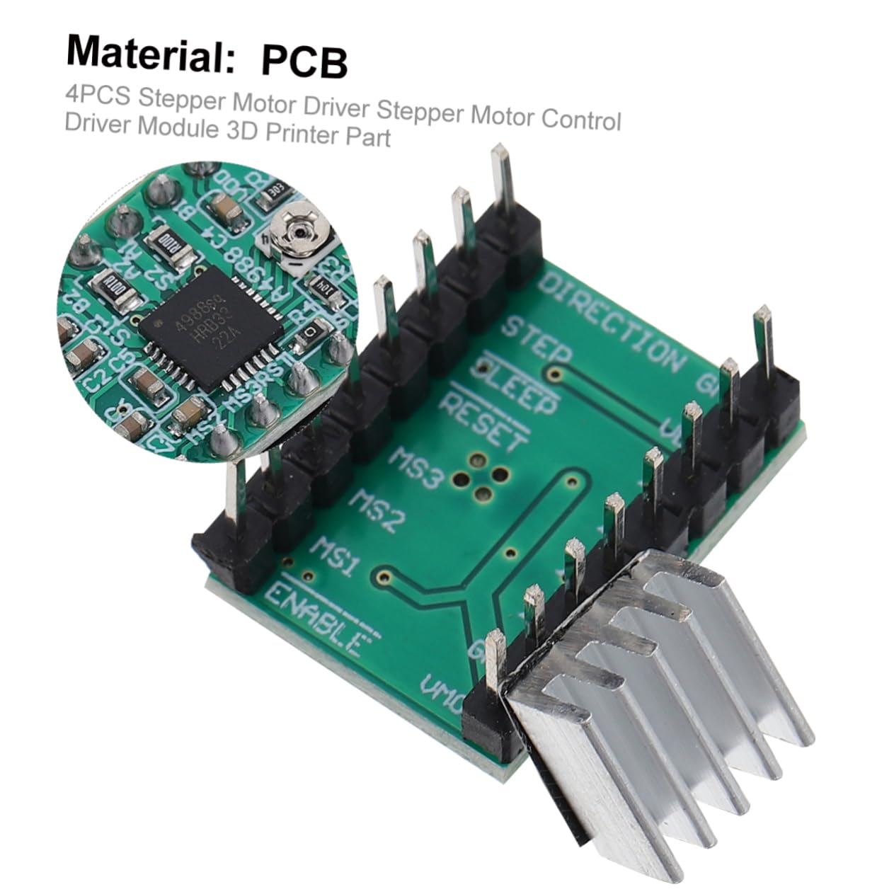 Hemobllo A4988 Schrittmotor Treiber Modul Peak Driver Für Präzise Steuerung Von Schrittmotoren Ideales Steuerungsmodul Für CNC Und DIY Projekte von Hemobllo