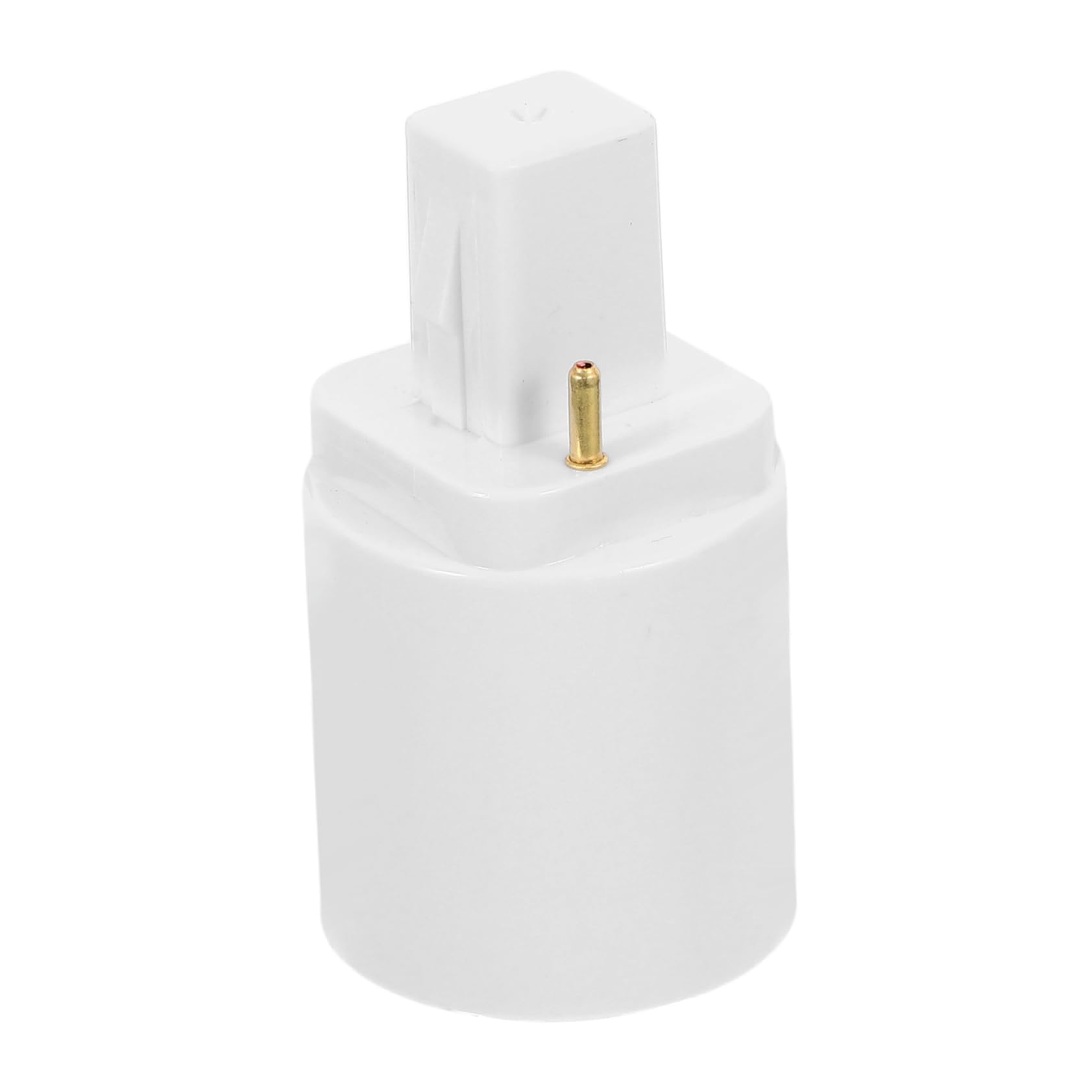 Hemobllo Lampenadapter Gd-E-Adapter Lampenfassung Adapter LED Lampenfassung Verlängerungsadapter Kupplungsstecker Glühbirnensteckdose Verlängerung der Lichtsteckdose flammhemmend pbt Weiß von Hemobllo