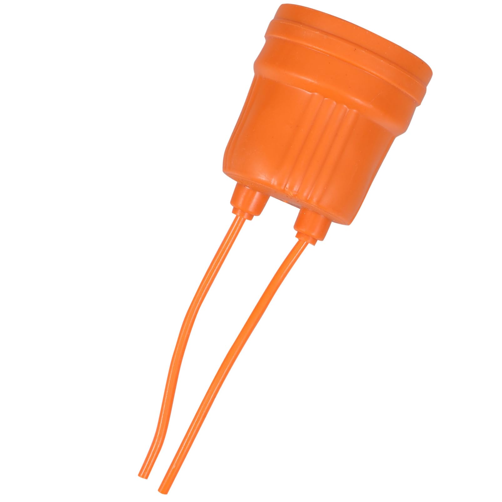 Hemobllo Wasserdichte Keramiklampenhalter Outdoor Buchse Keramik Wärmelampenhalter Reptilien Wärmeleuchte Halter Lampteile Hardware Standard Lampenschalter Ersatz Orange Keramik von Hemobllo