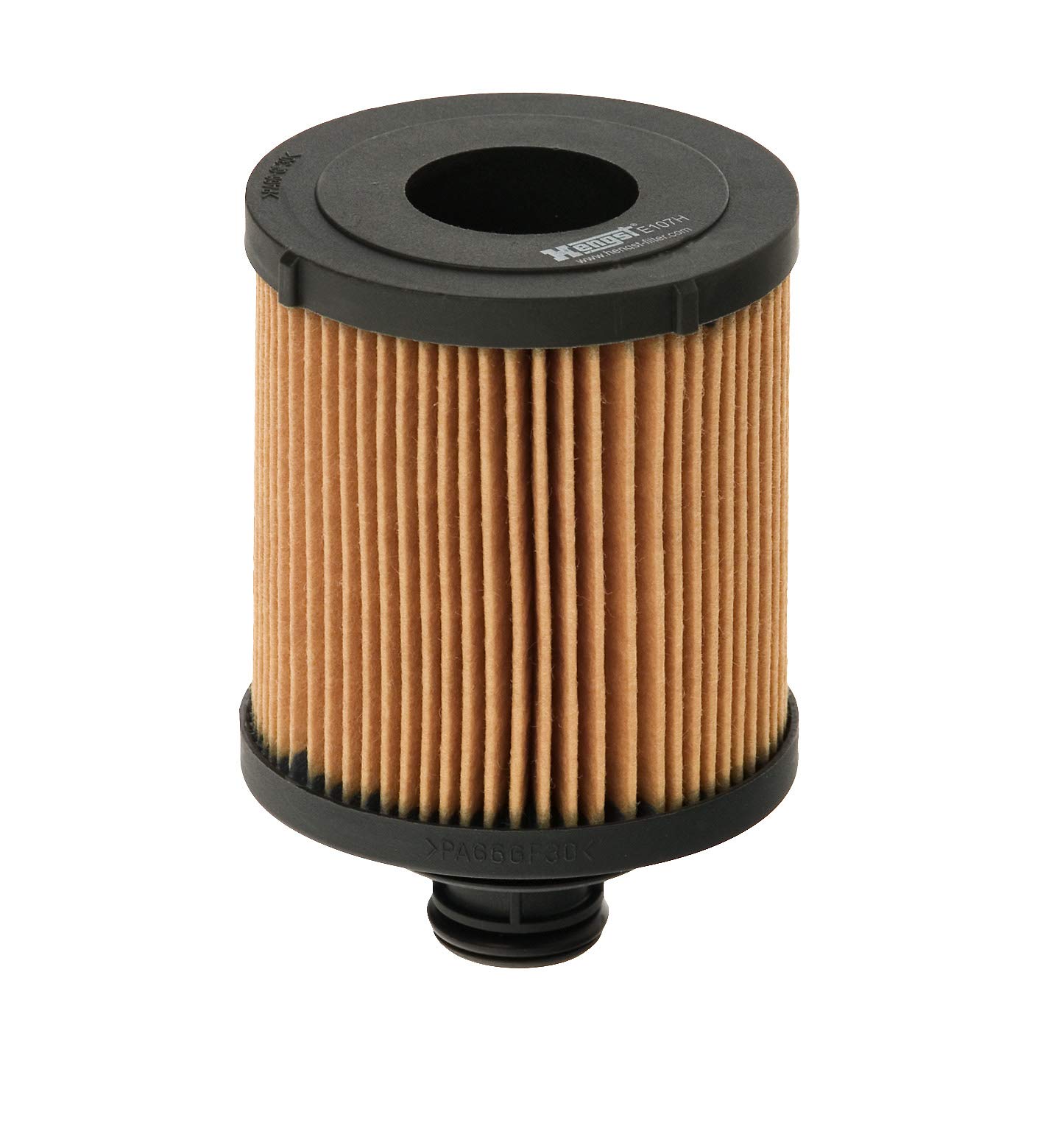 HENGST Ölfilter Type E107H D166 - Ölfilter-Einsatz, Dichtungssatz für PKW - Ölfilter Auto, Motorölfilter, Filter für Autos von Hengst