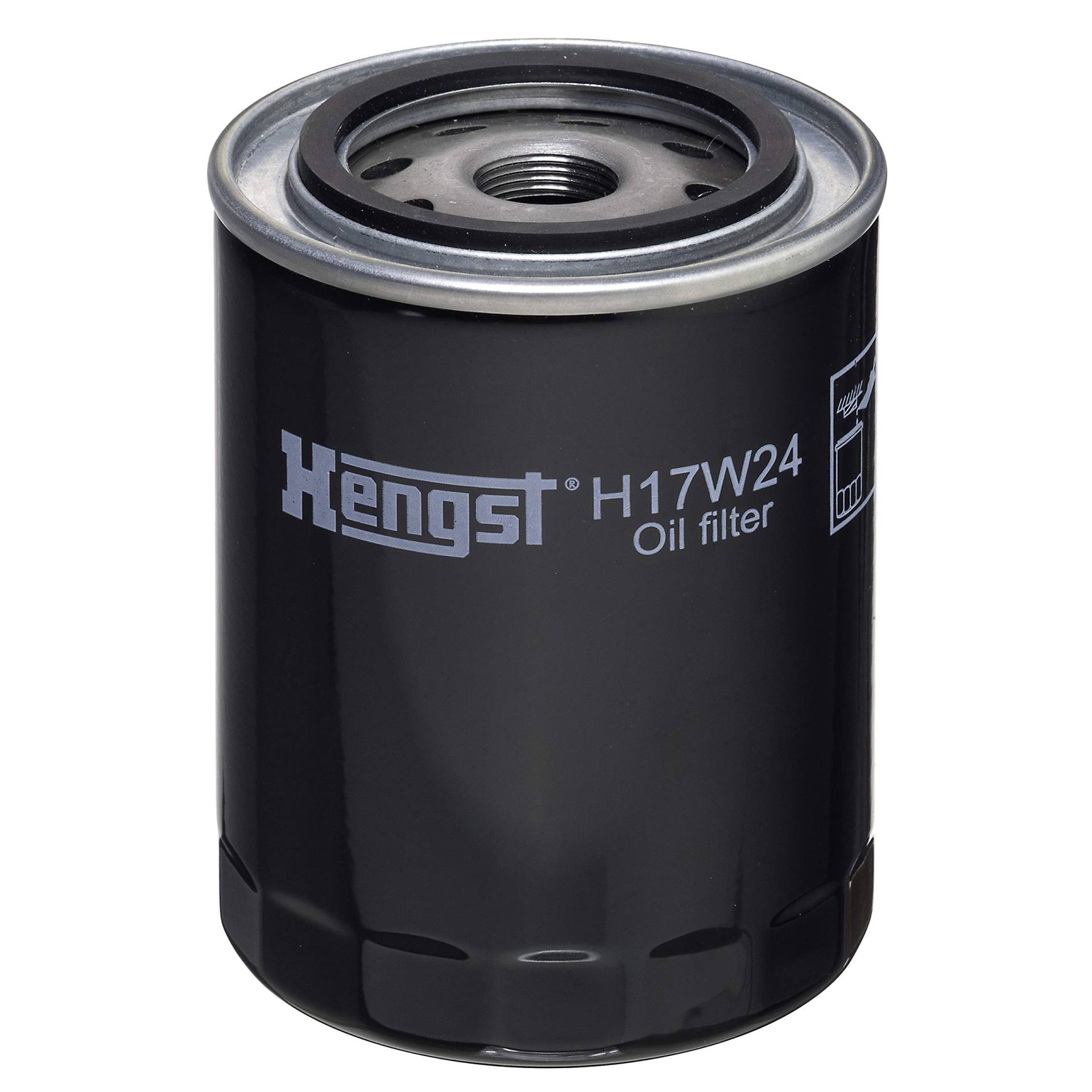 HENGST Ölfilter Type H17W24 - Öl-Anschraubfilter für PKW - Ölfilter Auto, Motorölfilter, Filter für Autos von Hengst