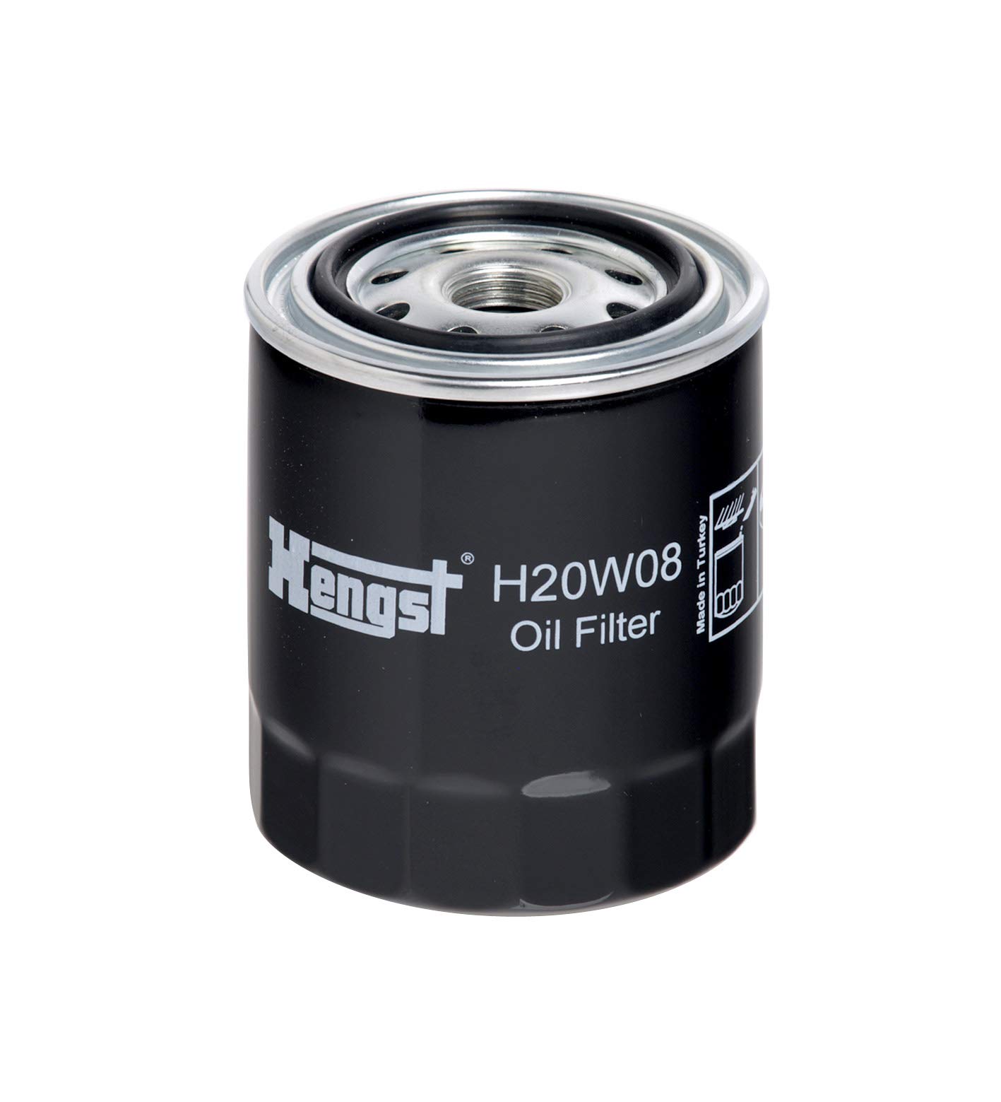 HENGST Ölfilter Type H20W08 - Öl-Anschraubfilter für PKW - Ölfilter Auto, Motorölfilter, Filter für Autos von Hengst