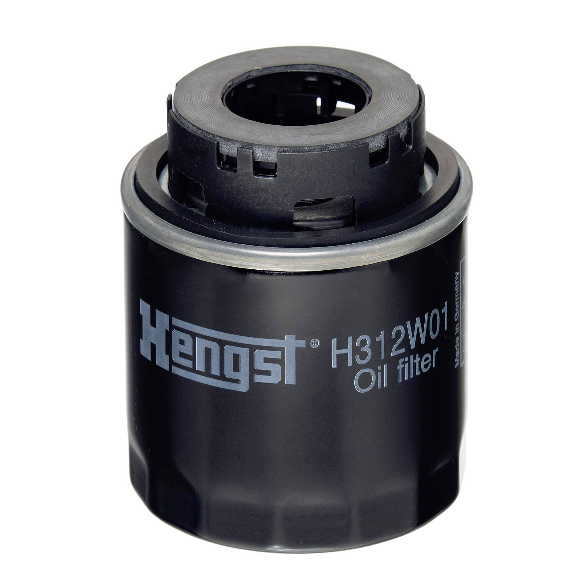 HENGST Ölfilter Type H312W01 - Öl-Anschraubfilter für PKW - Ölfilter Auto, Motorölfilter, Filter für Autos von Hengst