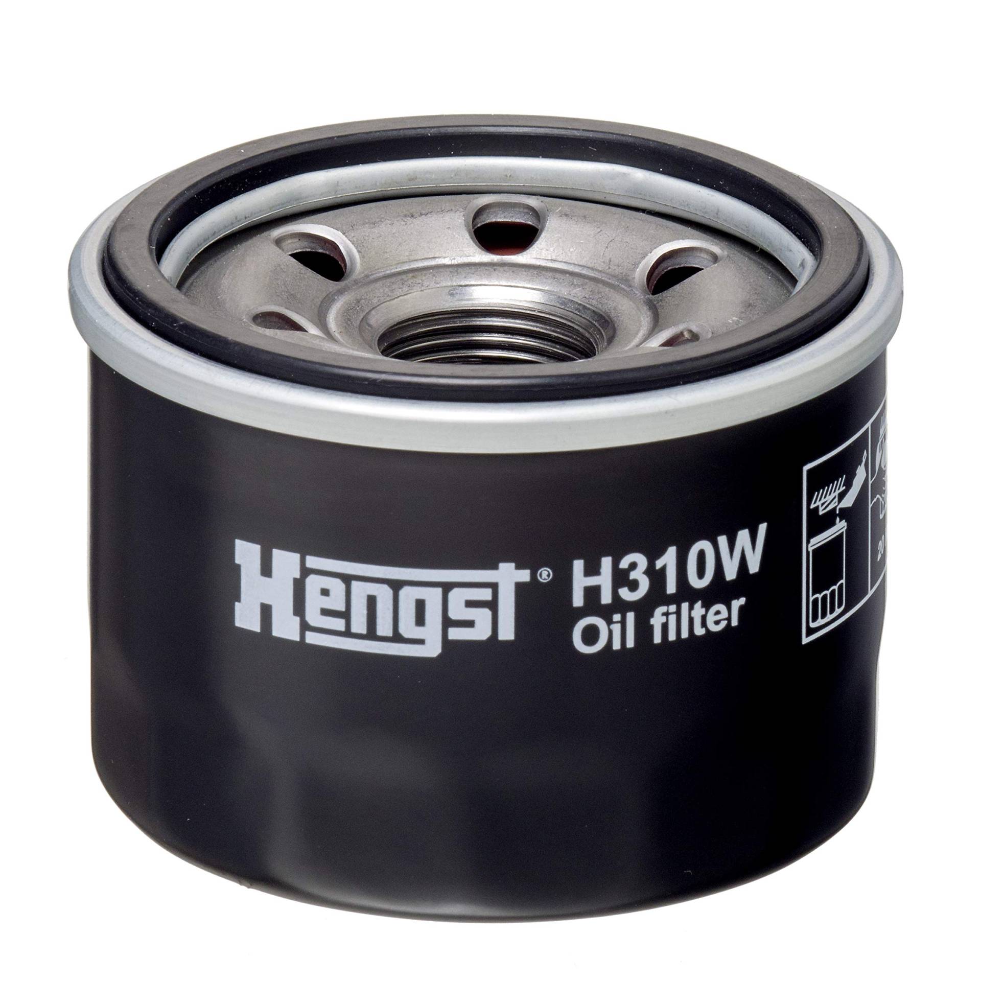 HENGST Ölfilter Type H310W - Öl-Anschraubfilter für PKW - Ölfilter Auto, Motorölfilter, Filter für Autos von Hengst