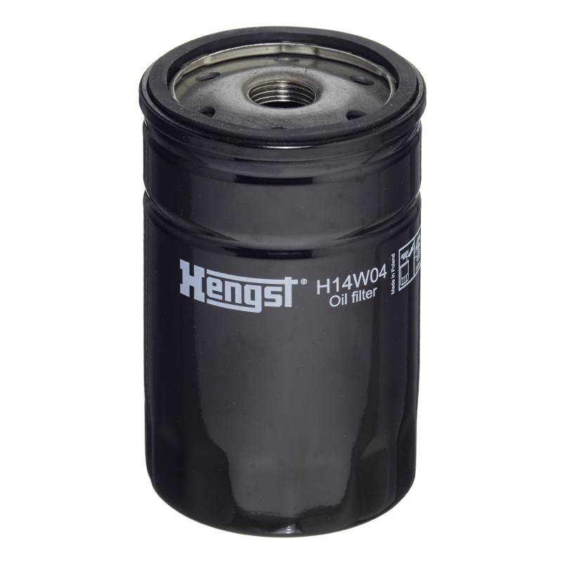 HENGST Ölfilter Type H14W04 - Öl-Anschraubfilter für PKW - Ölfilter Auto, Motorölfilter, Filter für Autos von Hengst