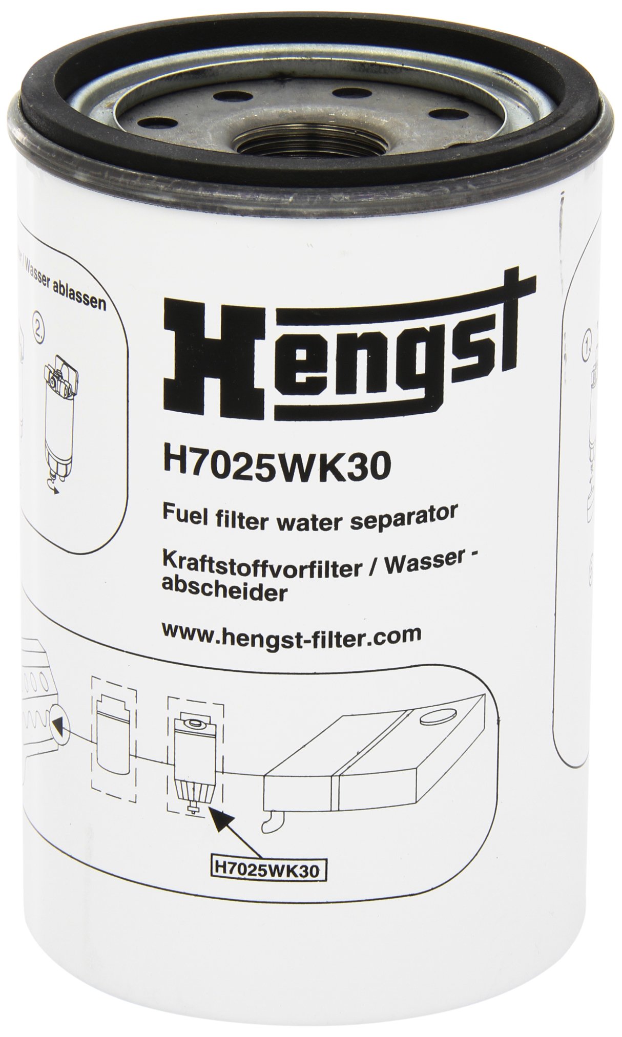 Hengst H7025WK30 Kraftstofffilter von Hengst