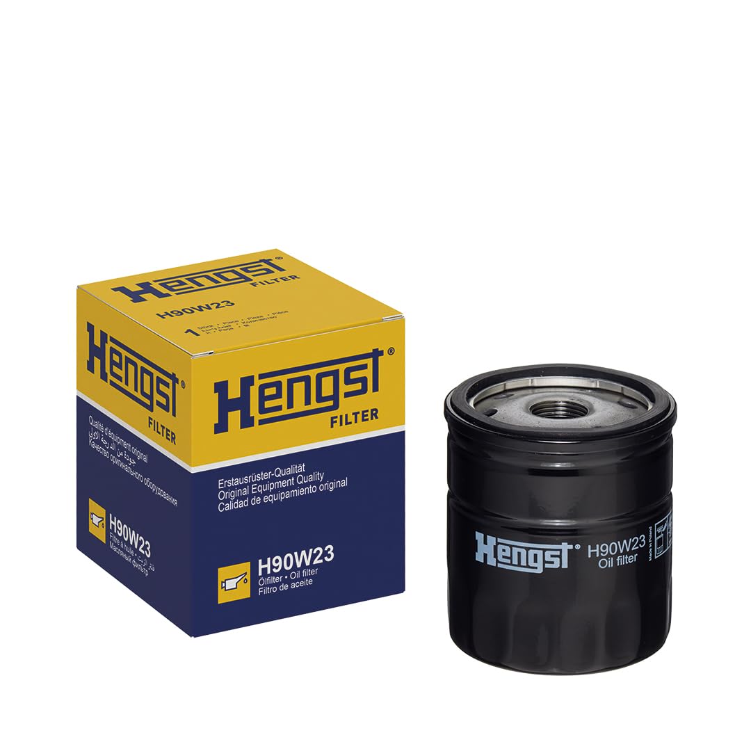 HENGST Ölfilter Type H90W23 - Öl-Anschraubfilter für PKW - Ölfilter Auto, Motorölfilter, Filter für Autos von Hengst