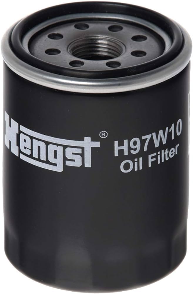 HENGST Ölfilter Type H97W10 - Öl-Anschraubfilter für PKW - Ölfilter Auto, Motorölfilter, Filter für Autos von Hengst