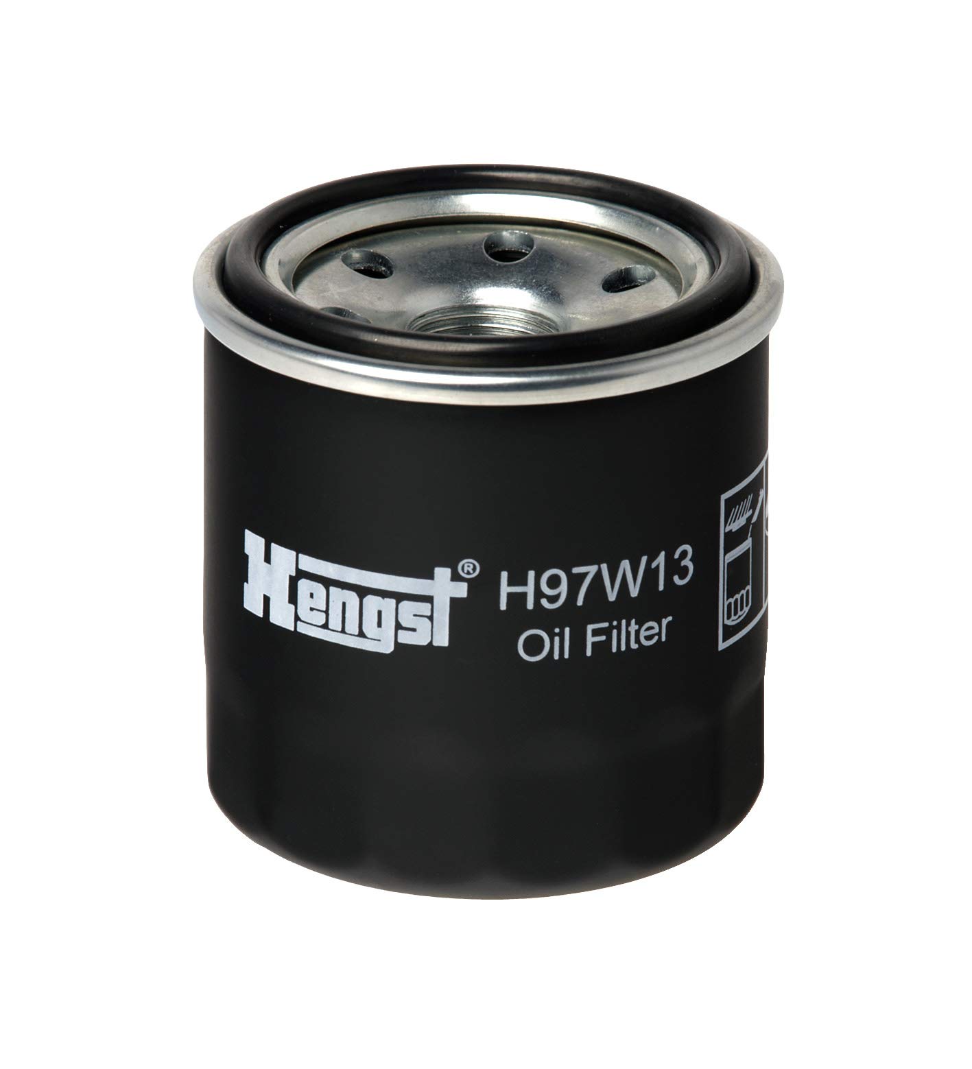 HENGST Ölfilter Type H97W13 - Öl-Anschraubfilter für PKW - Ölfilter Auto, Motorölfilter, Filter für Autos von Hengst