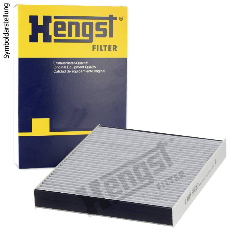Innenraumfilter Pollenfilter für Innenraumluft HENGST FILTER (E3907LC) von Hengst