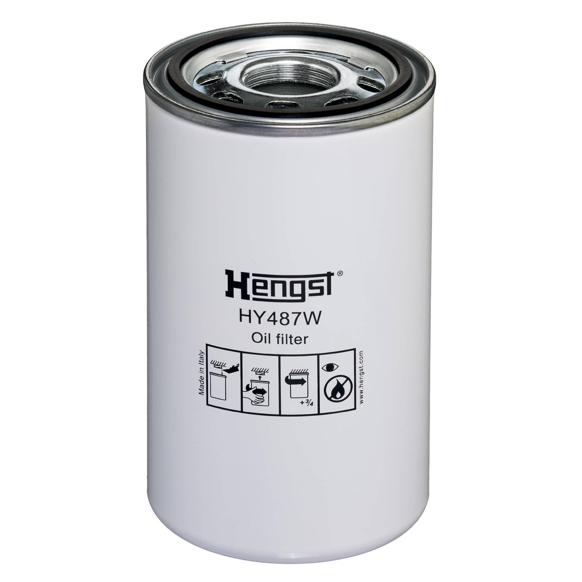 Original HENGST FILTER Filter Arbeitshydraulik HY487W von Hengst