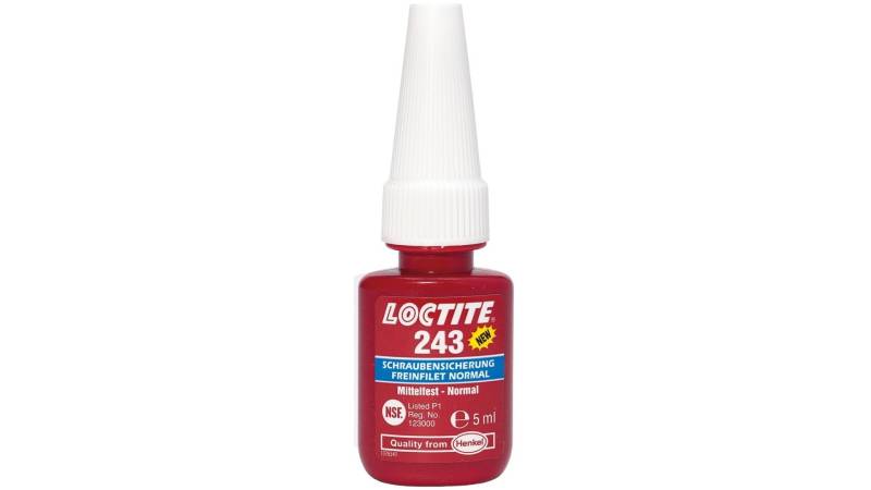 LOCTITE - mittelfeste Schraubensicherung - blau - 5ml von Henkel