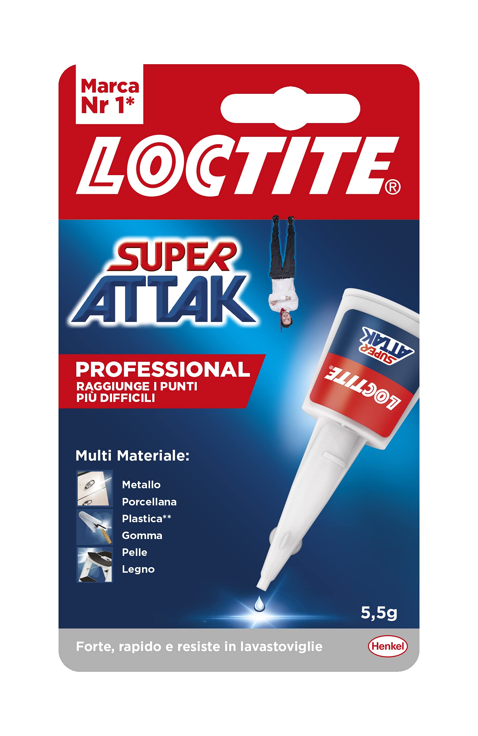 henkel Loctite Super ATTAK 5,5 Gramm Professional von Henkel