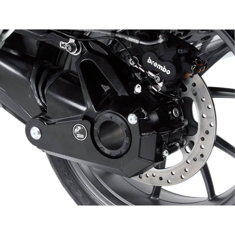 Hepco & Becker Alu Kardanschutzplatte schwarz für BMW R 1250 R von Hepco & Becker