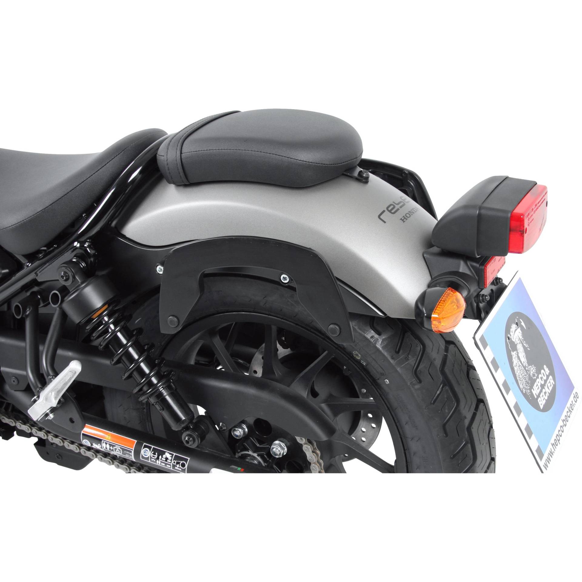 Hepco & Becker C-Bow Seitentaschenhalter schwarz für Honda CMX 500 Rebel von Hepco & Becker