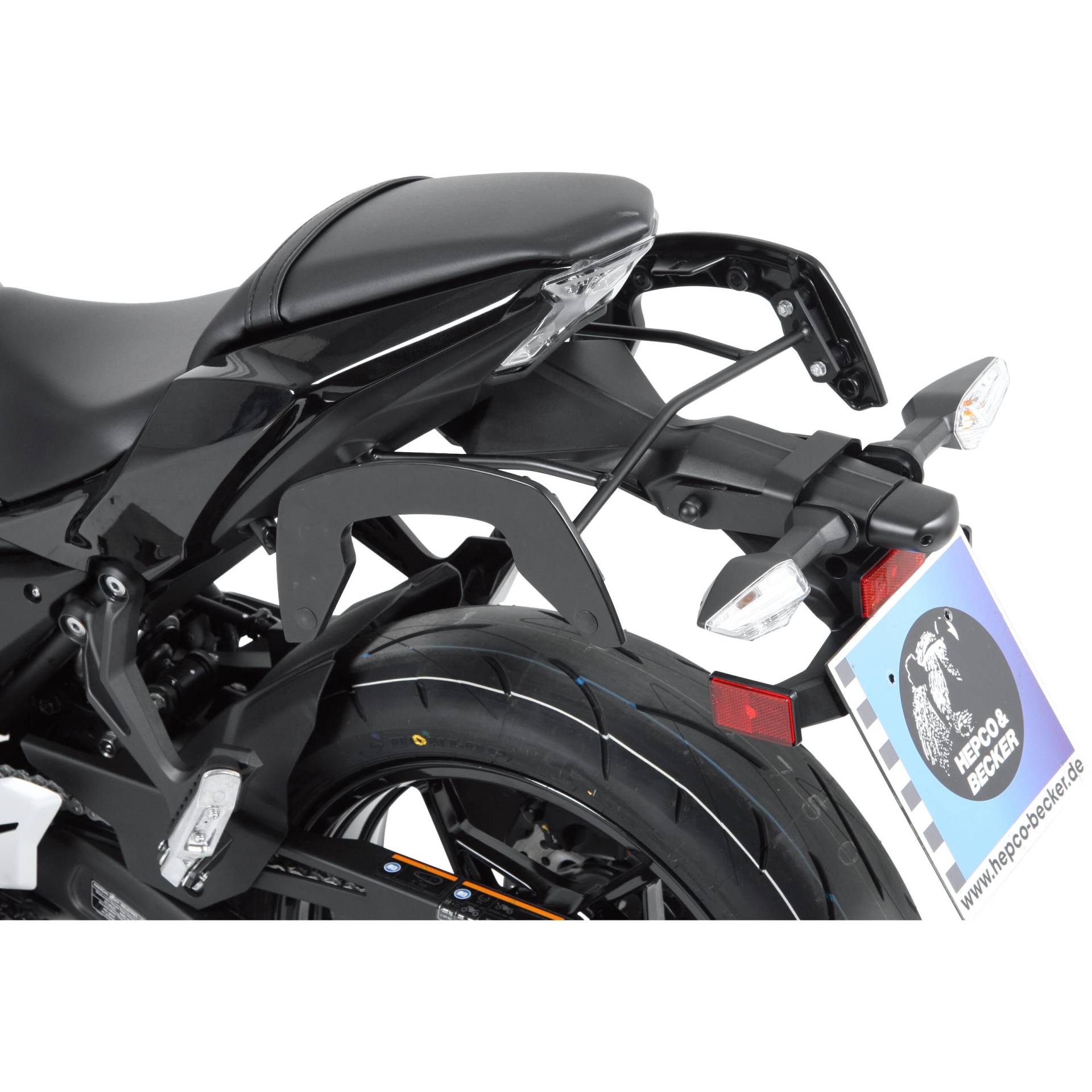 Hepco & Becker C-Bow Seitentaschenhalter schwarz für Kawa Ninja 650 2017- von Hepco & Becker