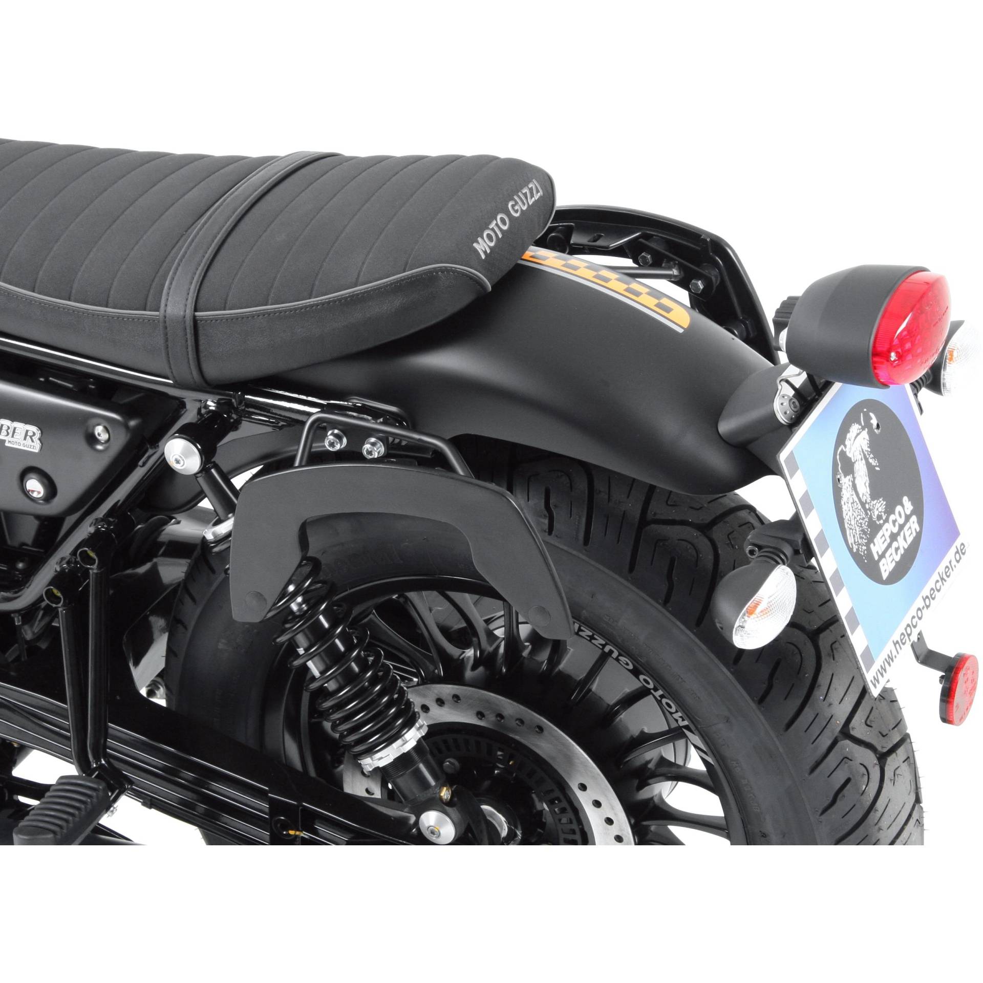 Hepco & Becker C-Bow Seitentaschenhalter schwarz für V9 Bobber 2016-2020 von Hepco & Becker