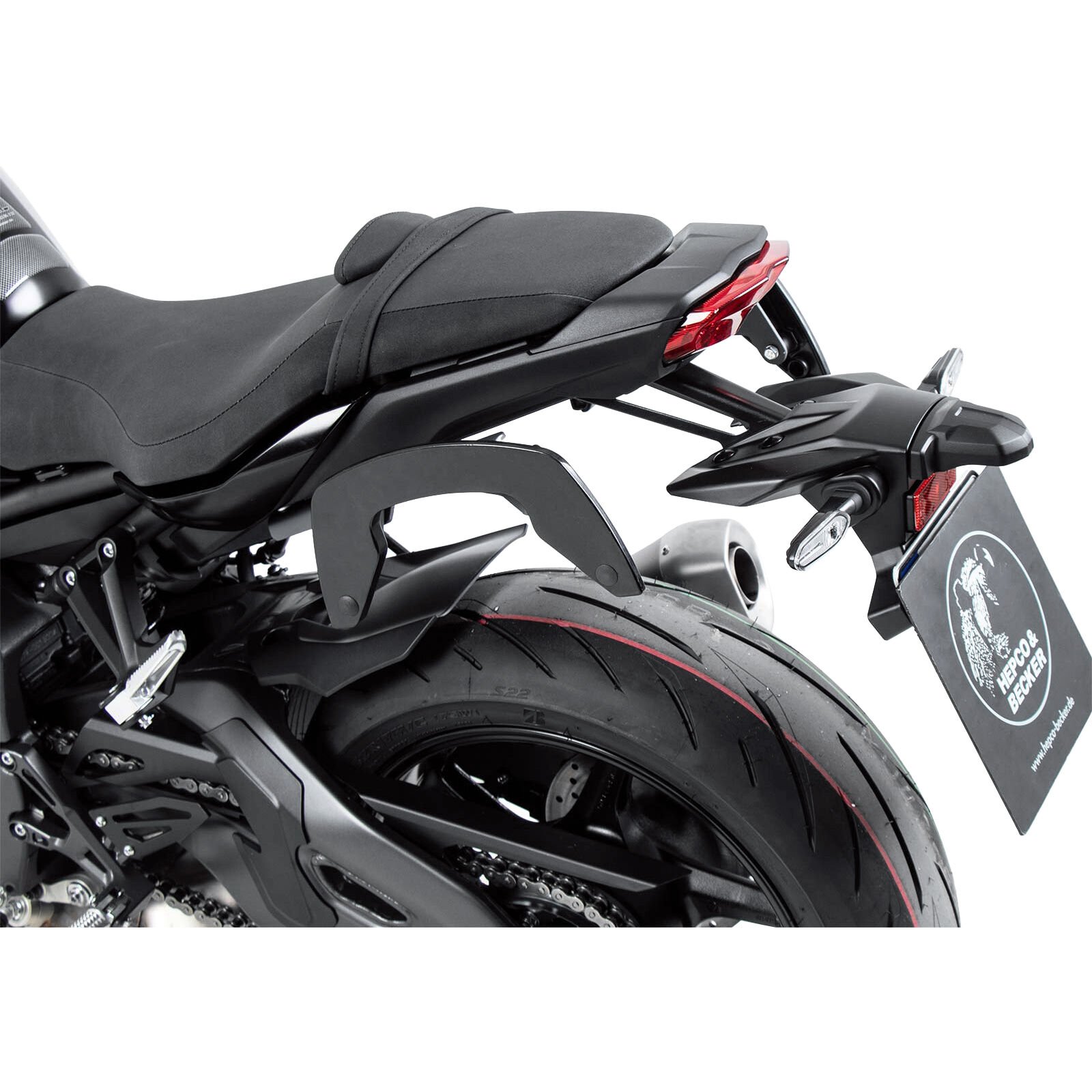 Hepco & Becker C-Bow Seitentaschenhalter schwarz für Yamaha MT-10 2022- von Hepco & Becker