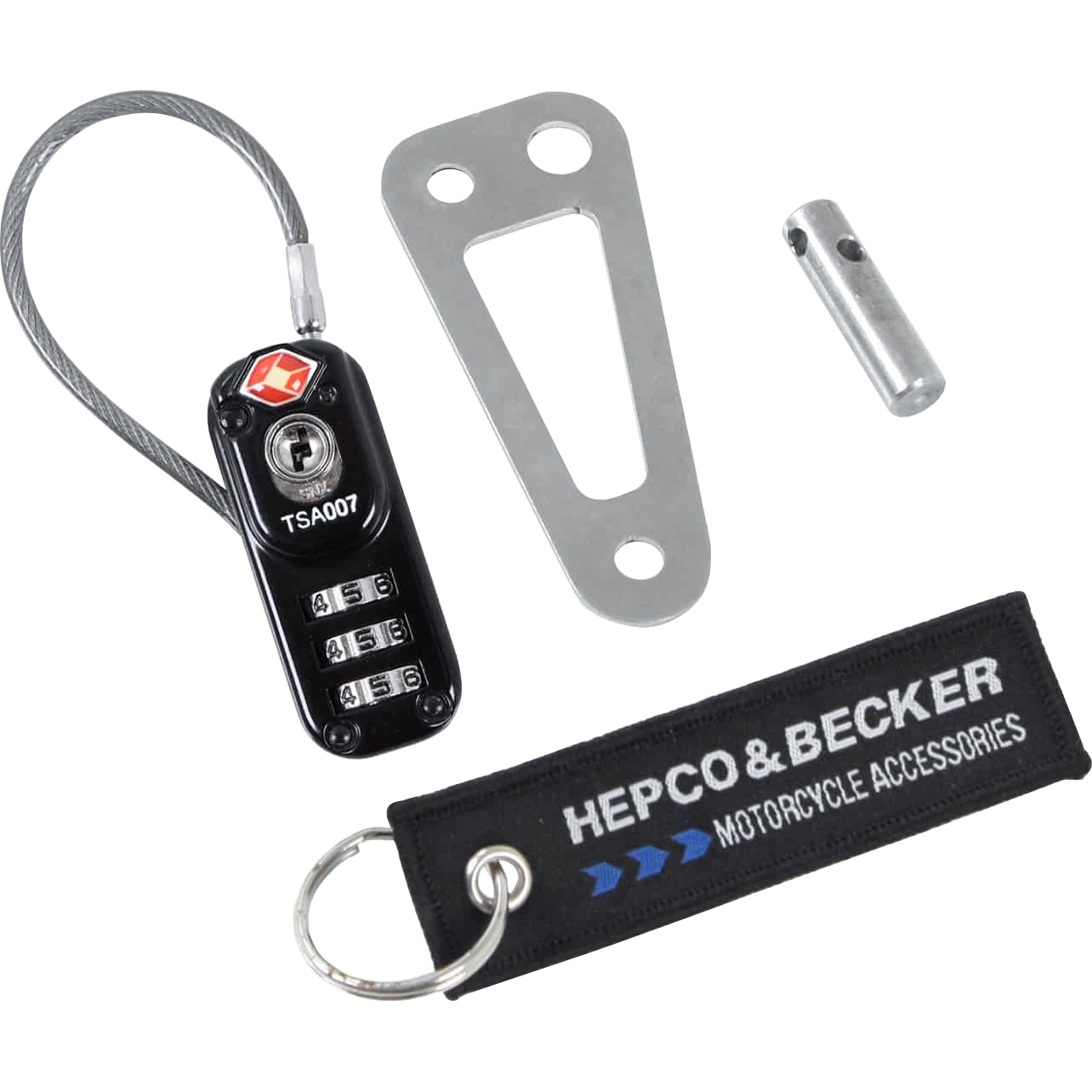 Hepco & Becker Diebstahlsicherung für Lock it Tankrucksäcke/Hecktaschen von Hepco & Becker