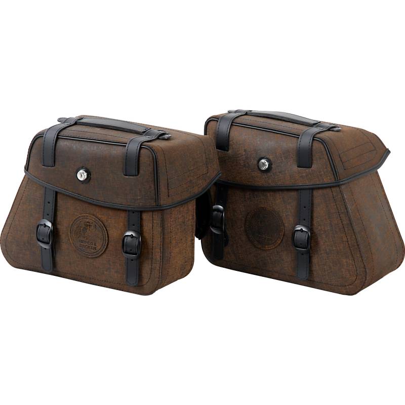 Hepco & Becker Ledersatteltaschen Rugged für C-Bow Paar braun 38 Liter von Hepco & Becker