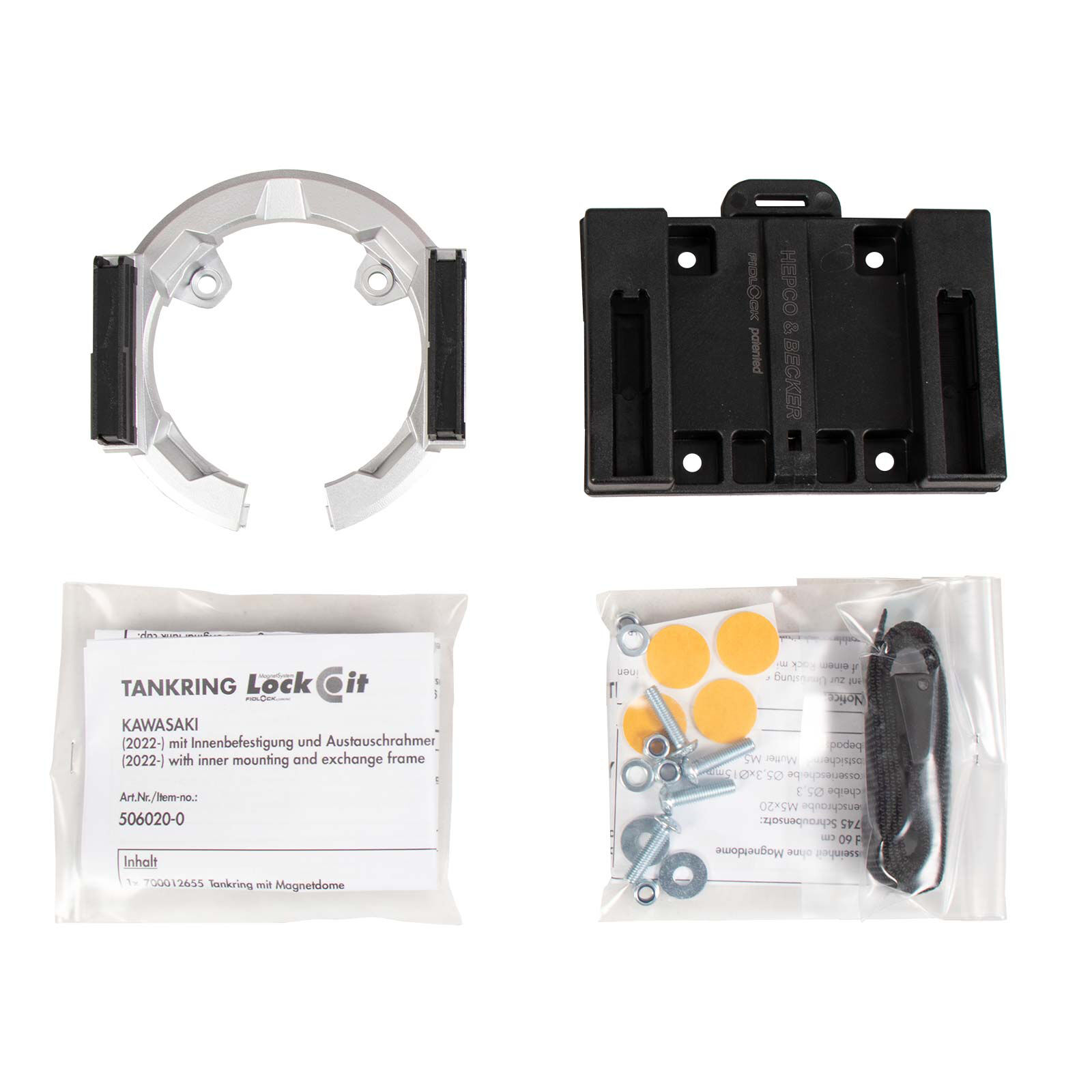 Hepco & Becker Lock-it Tankring Basic für Kawasaki Ninja 650 2022- von Hepco & Becker