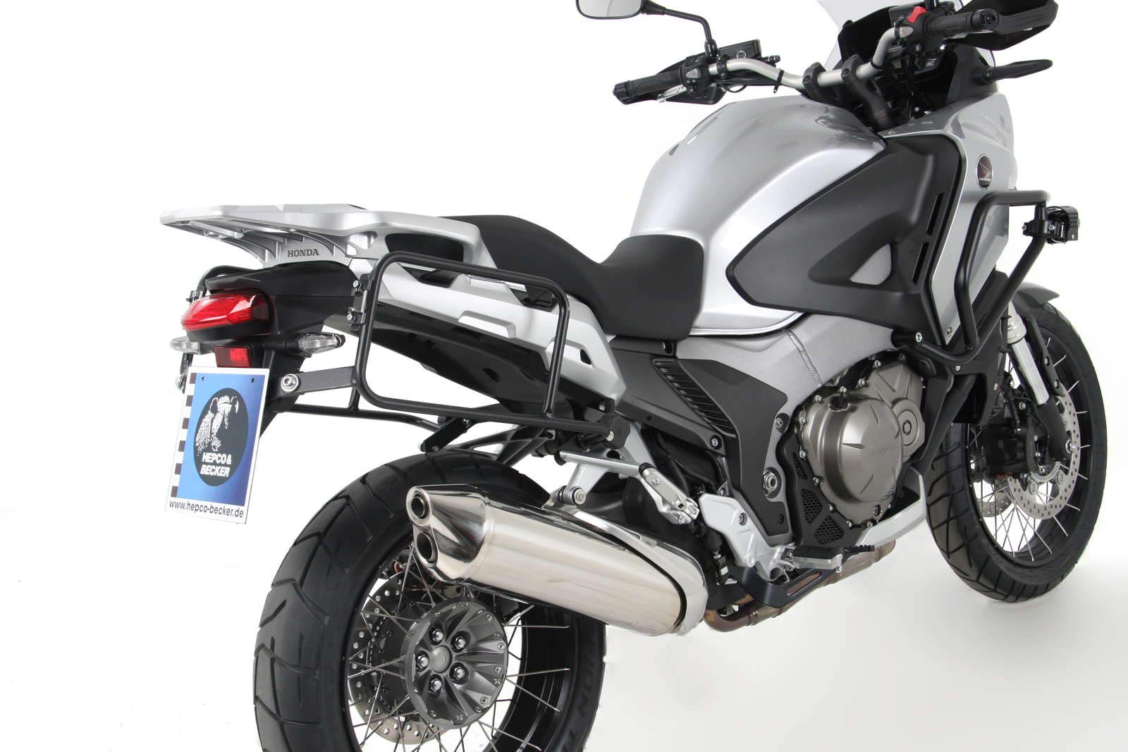 Hepco&Becker Seitenkofferträger Lock-it - schwarz für Honda Crosstourer von HEPCO&BECKER