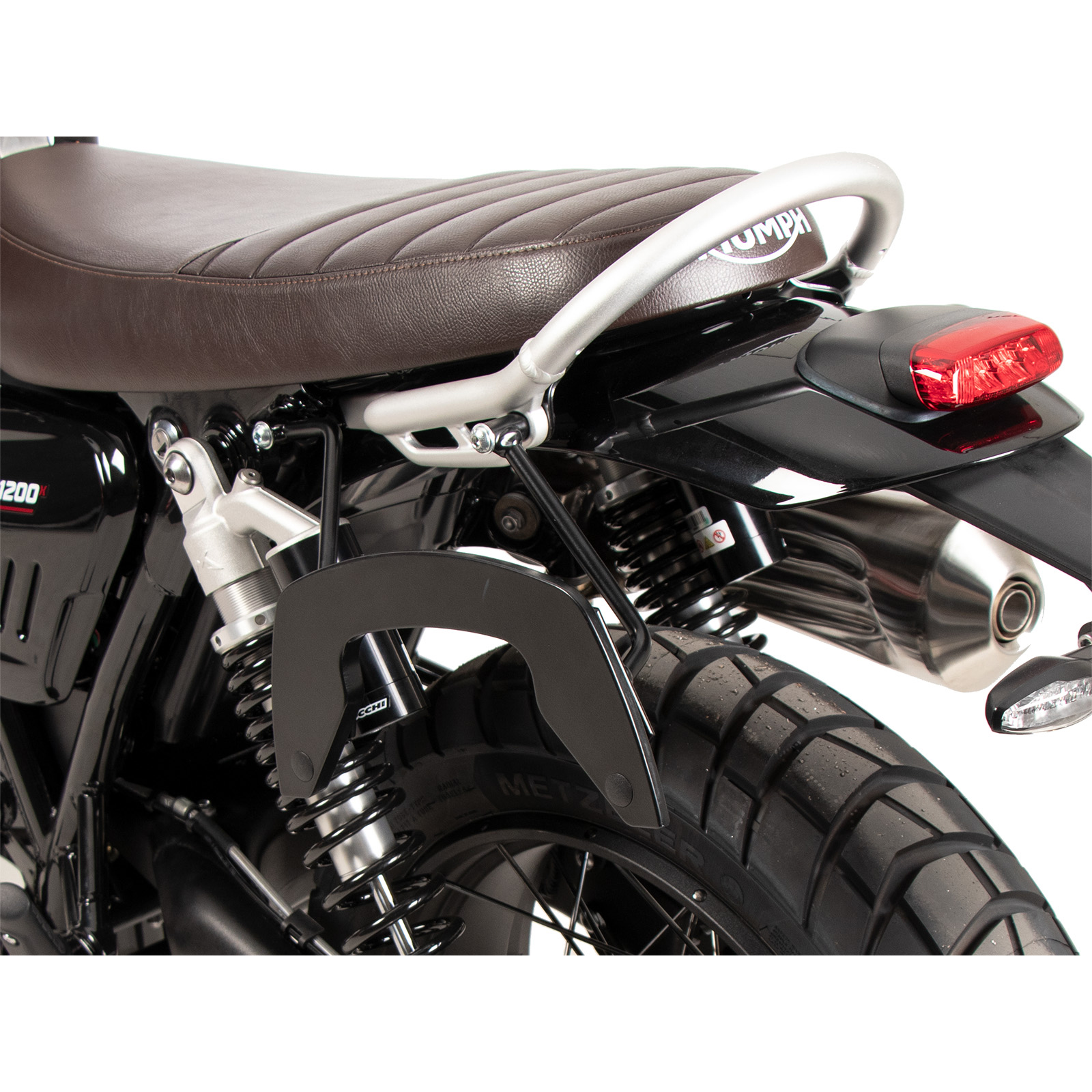 Hepco & Becker Seitentaschenhalter C-Bow links schwarz für Scrambler 1200 X von Hepco & Becker