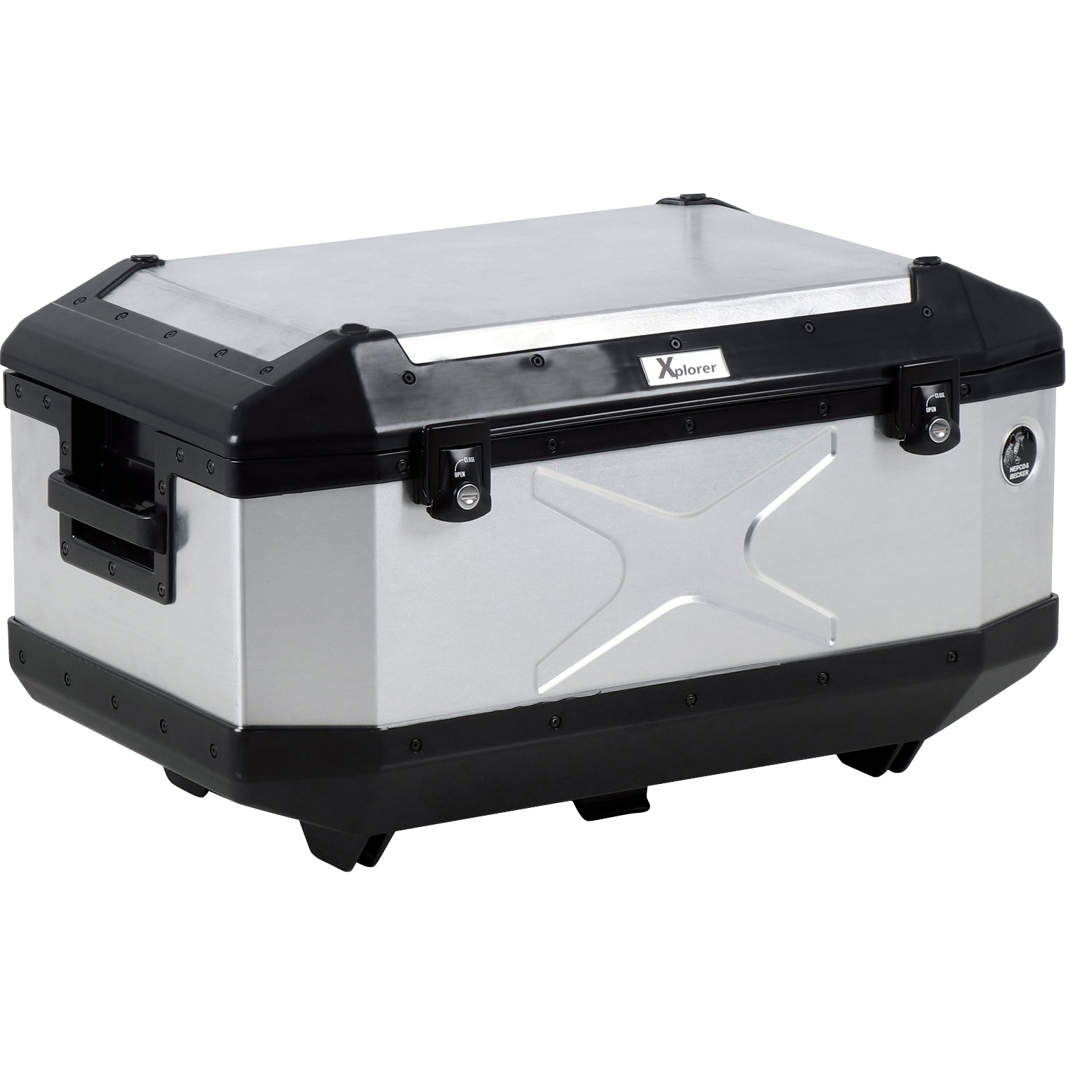 Hepco & Becker Topcase Xplorer 60 Aluminium 58 Liter silber von Hepco & Becker