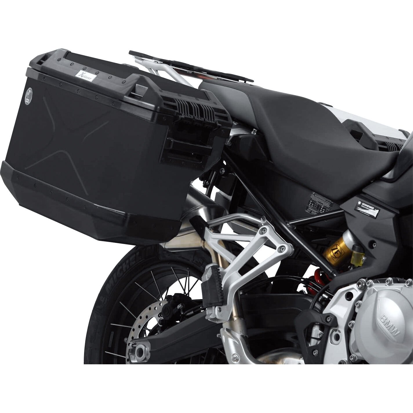 Hepco & Becker Xplorer Cutout Kofferset schwarz für BMW F 850 GS Adventure von Hepco & Becker